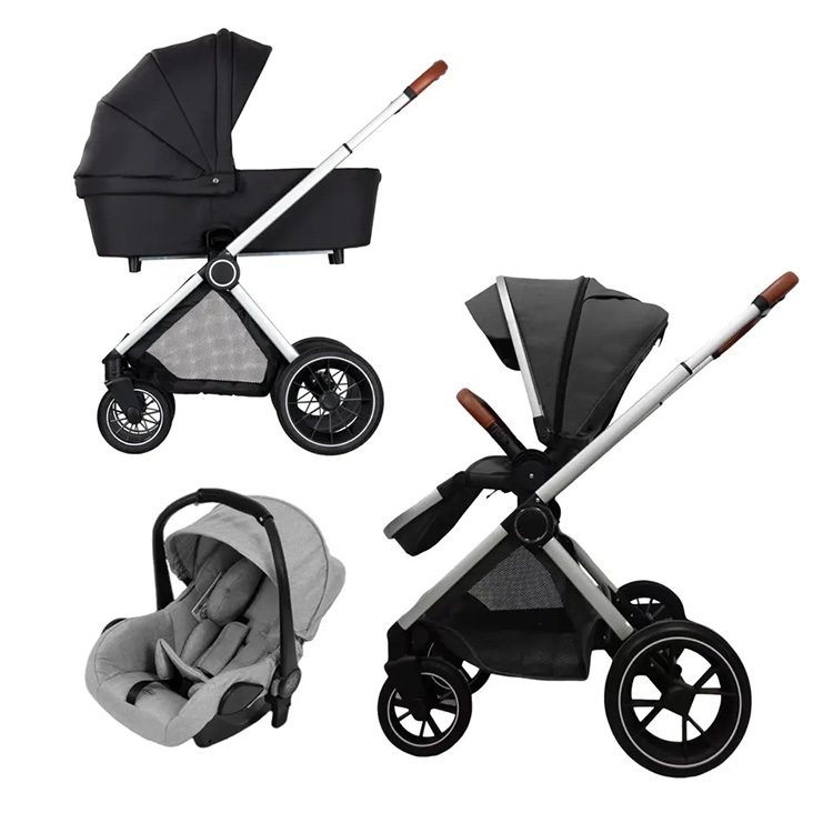 3-in-1 reissysteem-kinderwagens