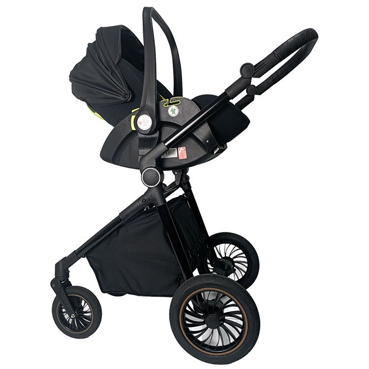 Luxe compacte kinderwagen met autostoeltje